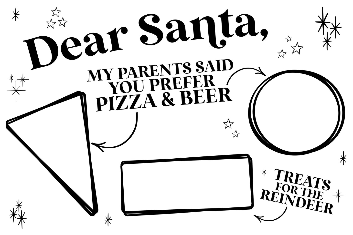 Santa Cookie Tray - My Parents Said