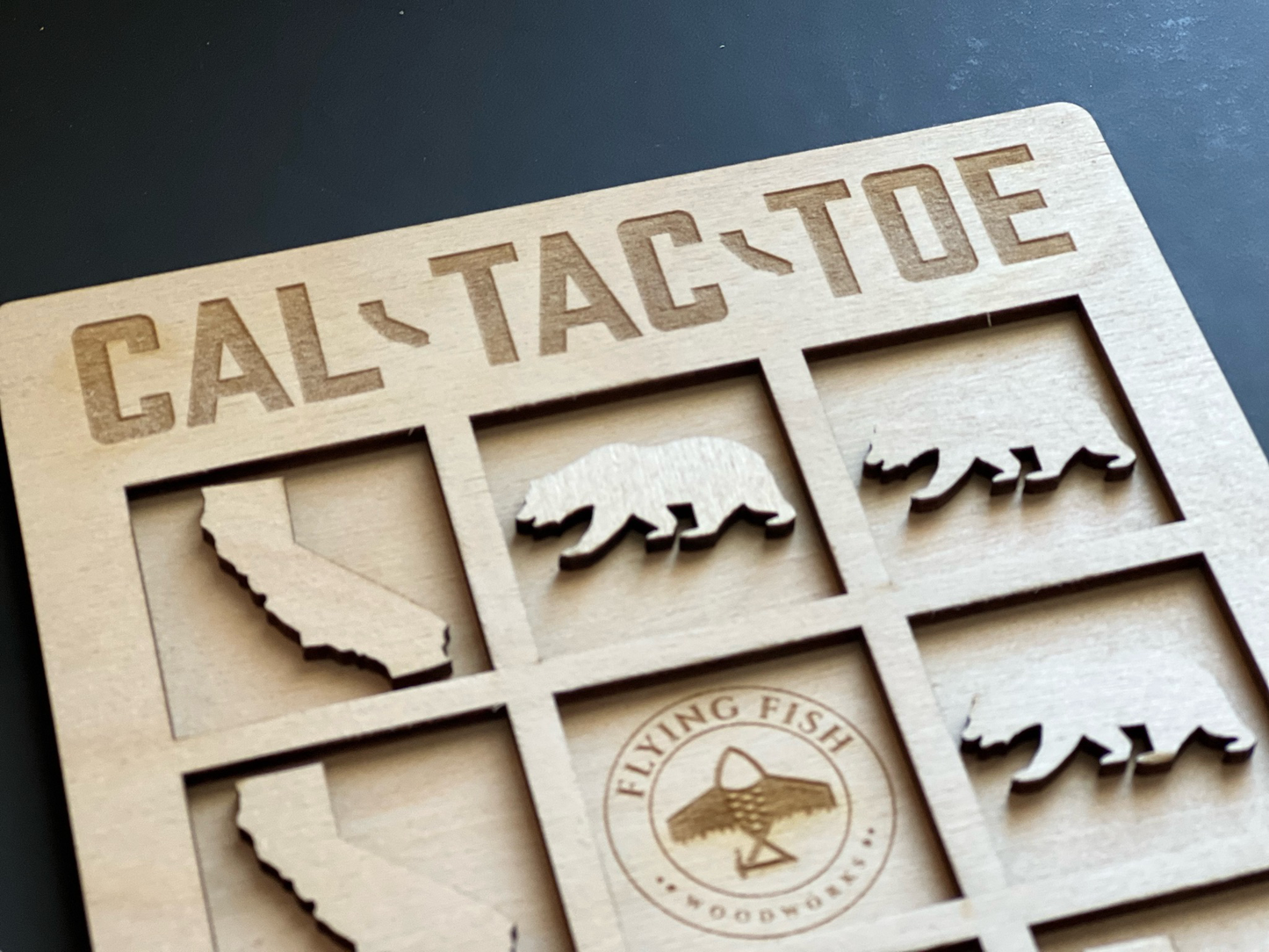 California Themed Cal-Tac-Toe (Tic Tac Toe)